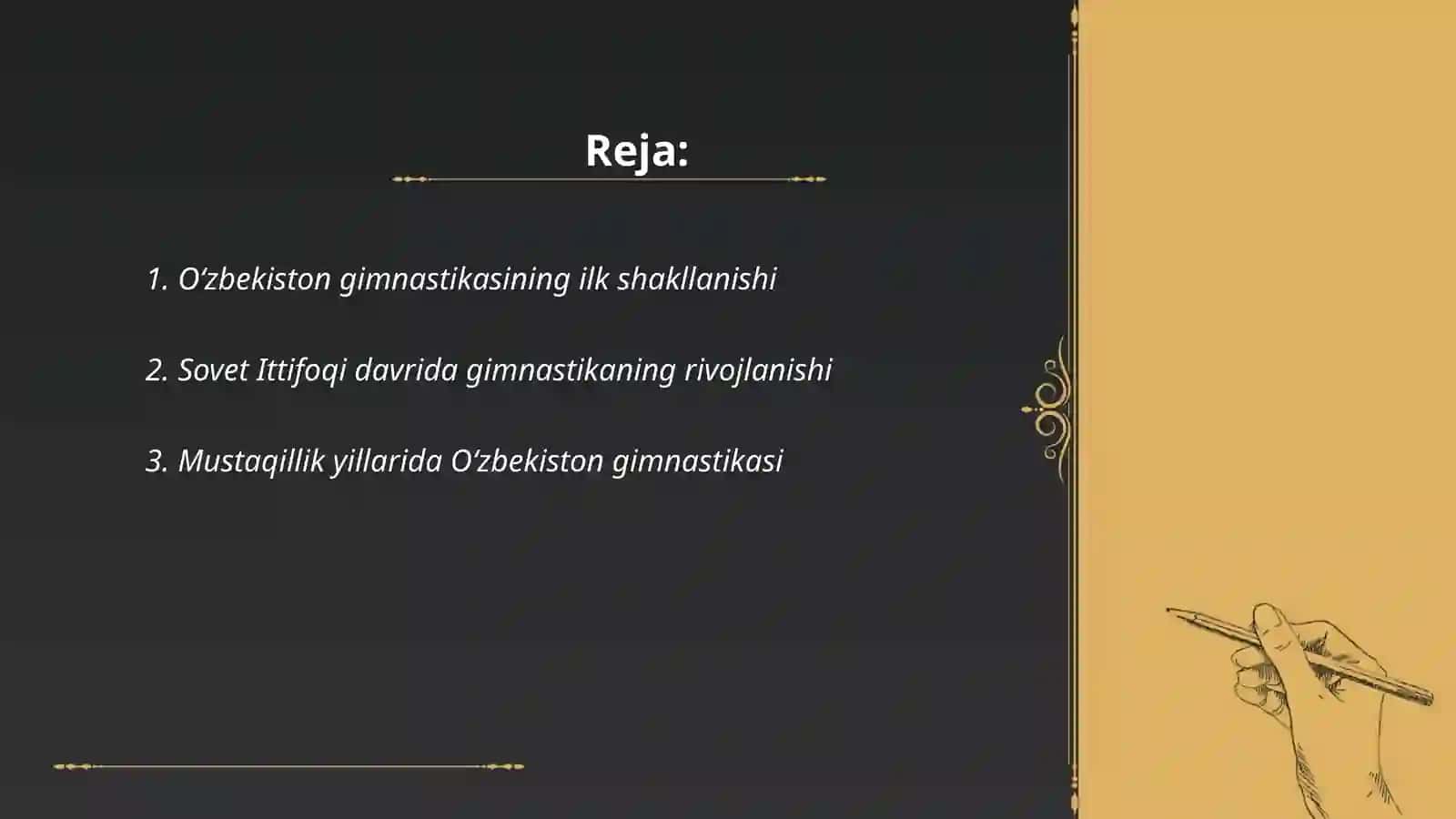 O'zbekiston gimnastikasining rivojlanish tarixi 2