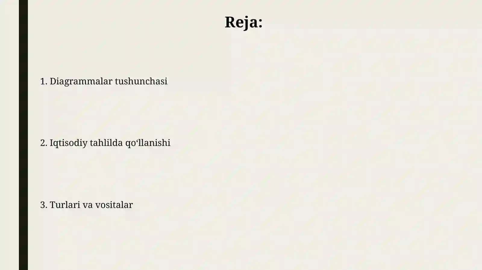 Diagrammalar tushunchasi 2