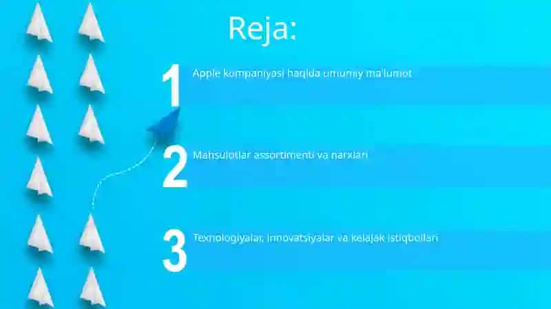 Apple kompaniyasi haqida umumiy ma'lumot 2