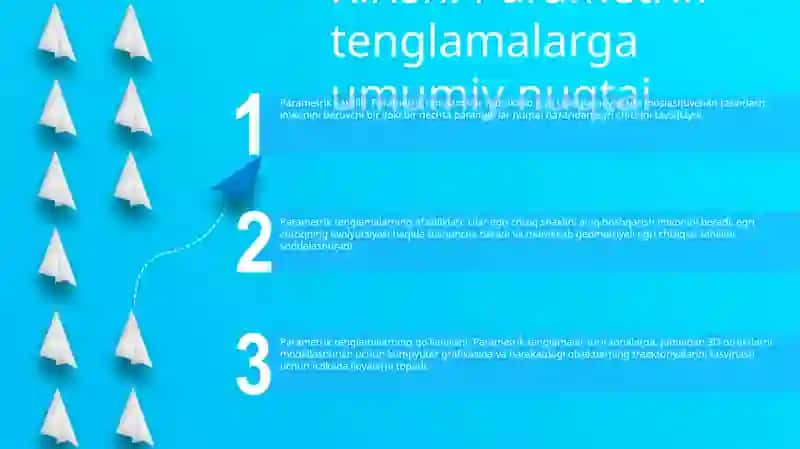 Parametrii Tenglamalar Sistemasi 2