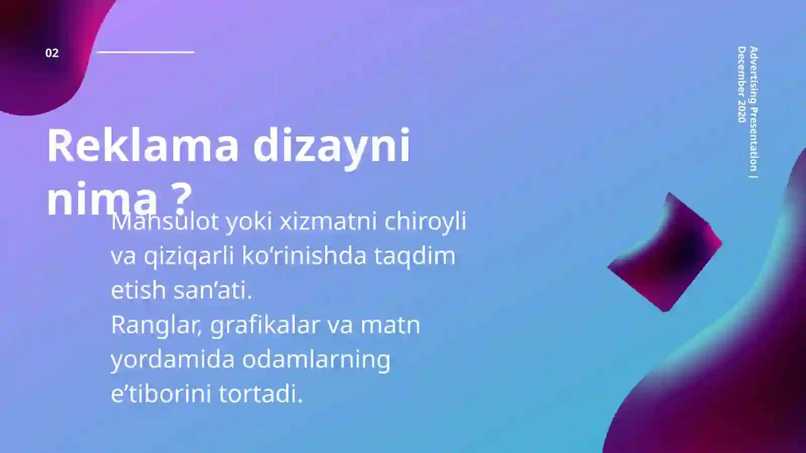 Reklama dezayini 2