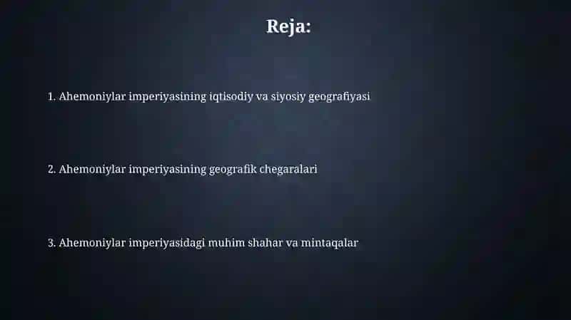 Ahemoniylar imperiyasining geografik chegaralari 2
