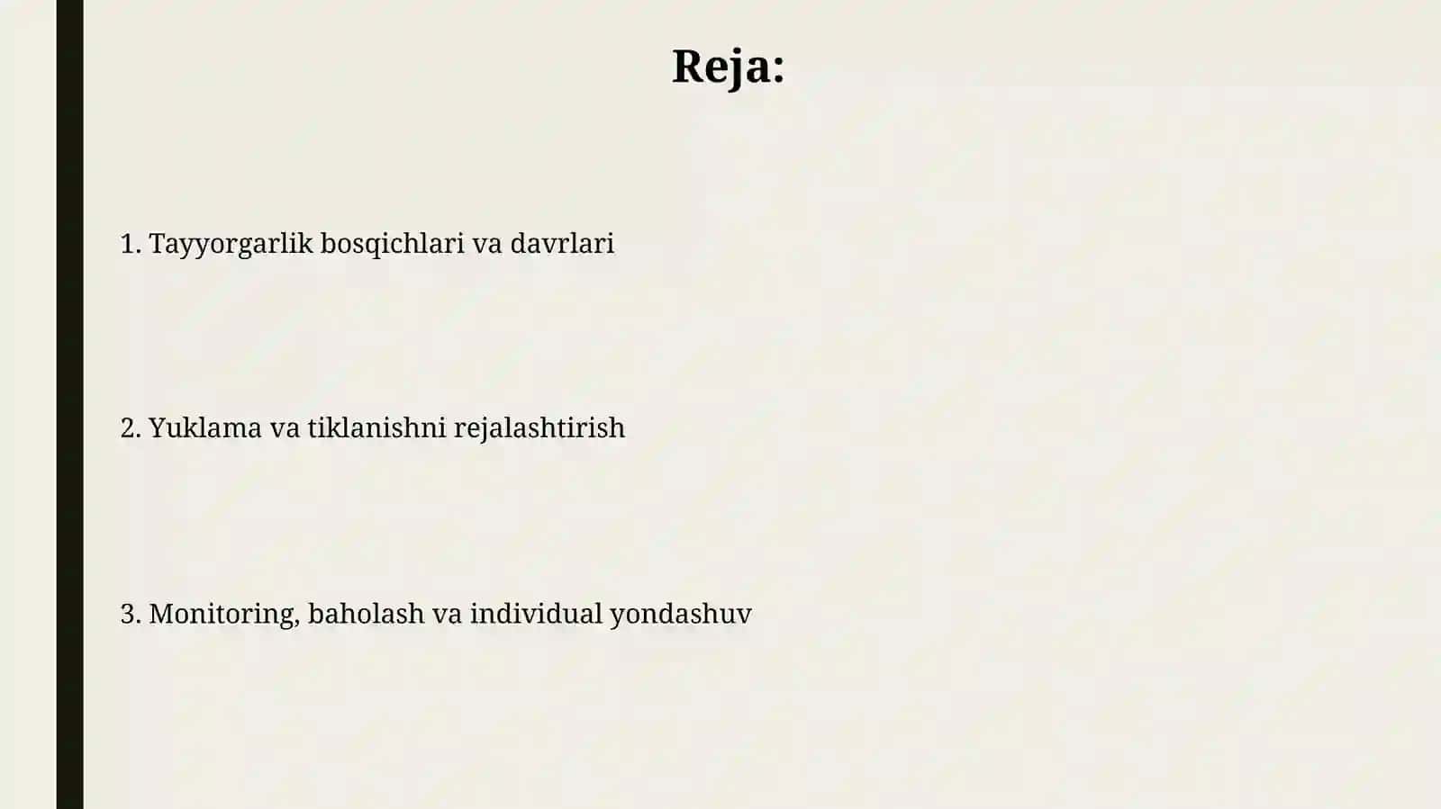 SPORT TRENIROVKASINING BOSQICHLARI 2