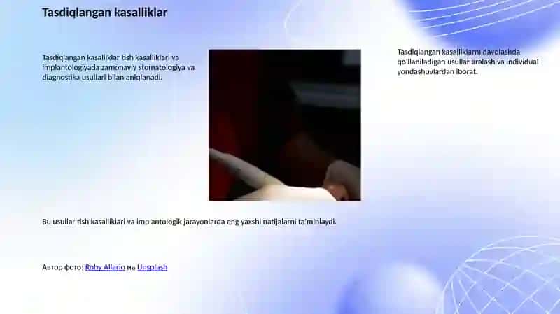 Stomatologiya profilaktika va davolash 2