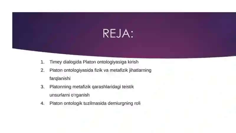 Platon ontologiyasi 2