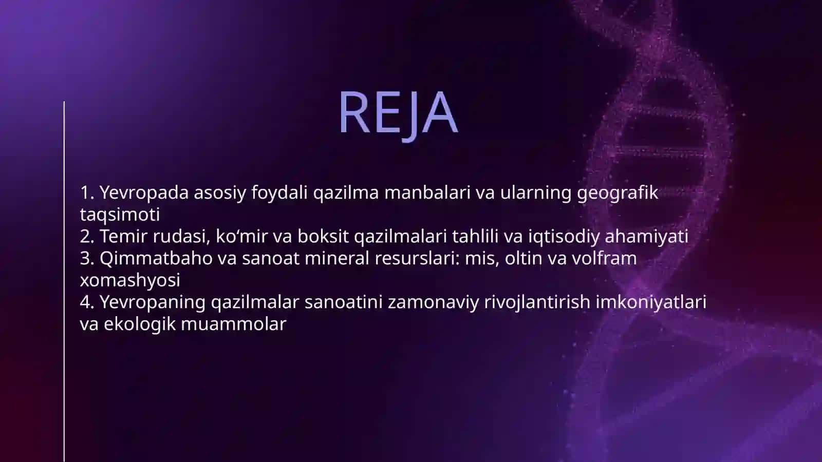 YEVROPANING FOYDALI QAZILMALARI 2