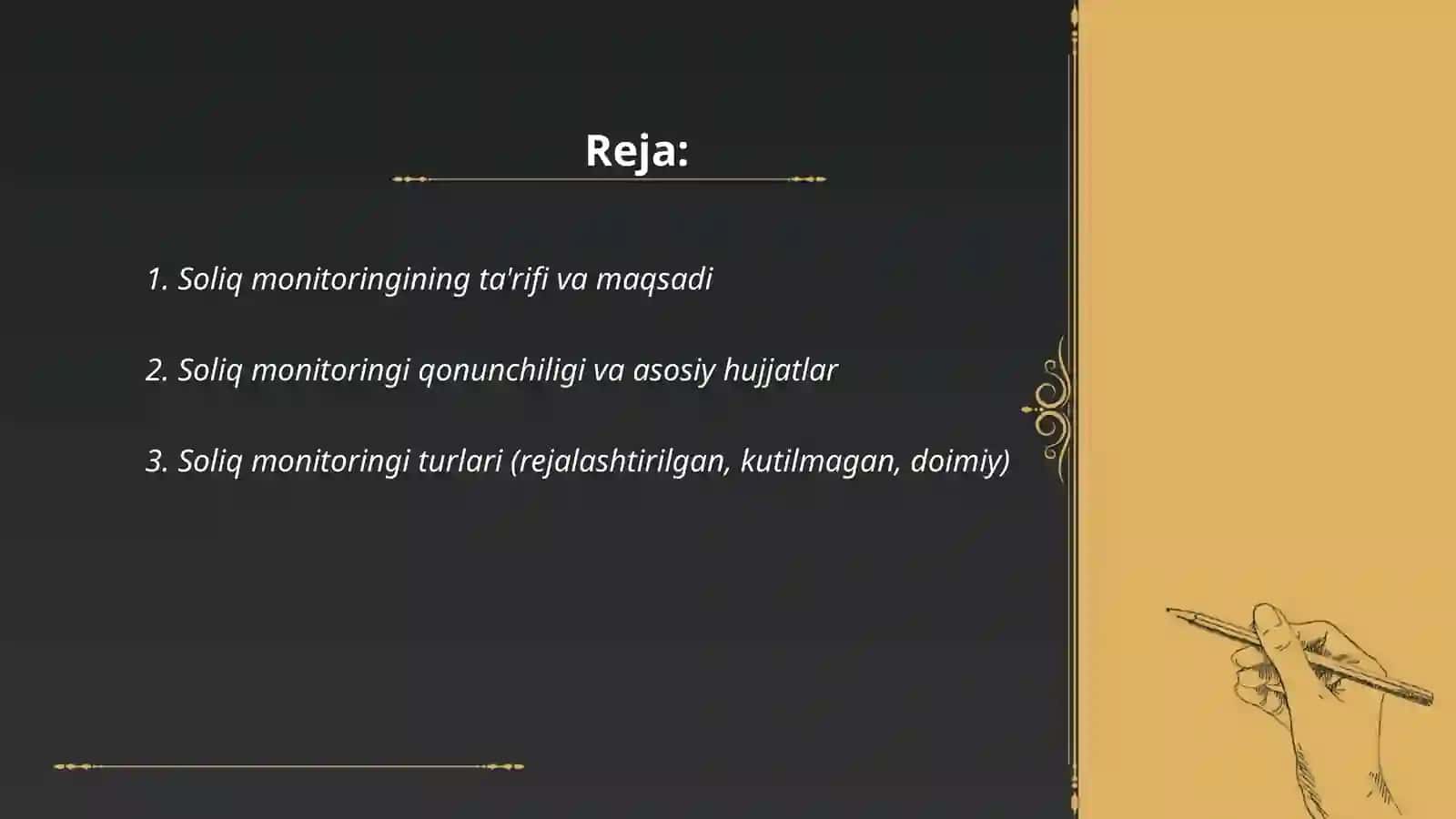 Soliq monitoringi 2