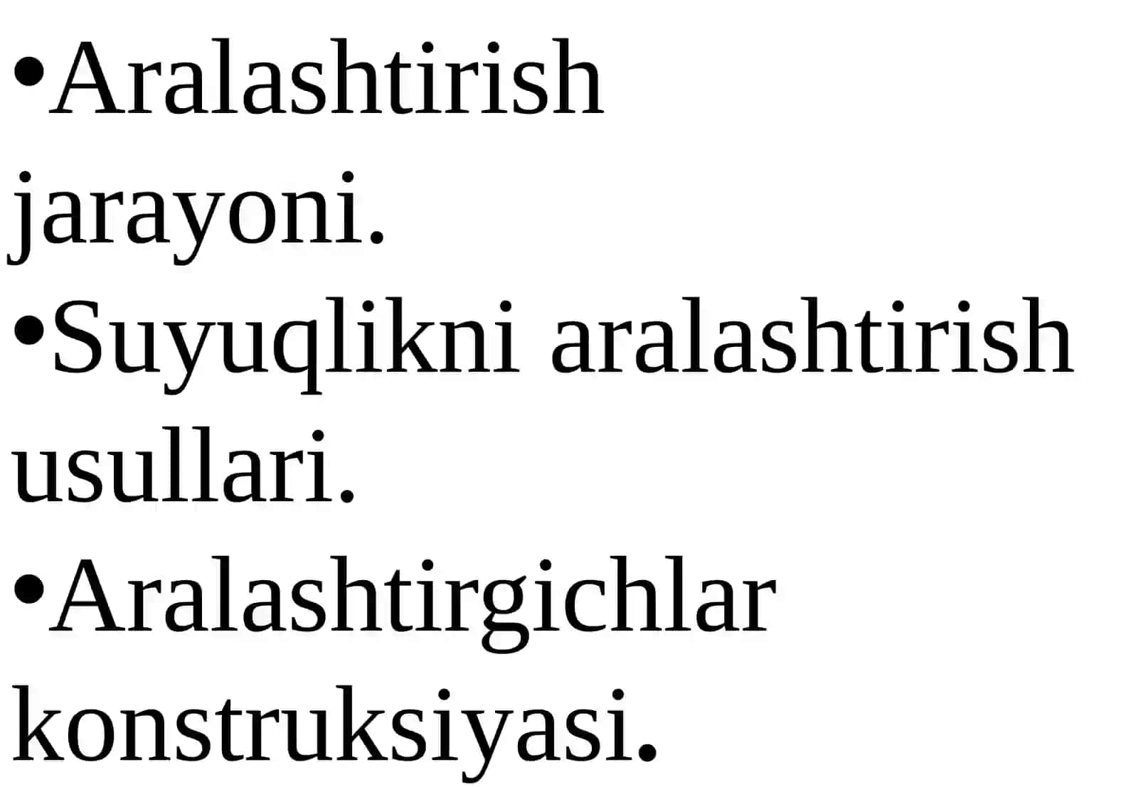 Aralashtirish 2