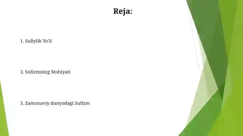 Sufiylik Yo'li 2