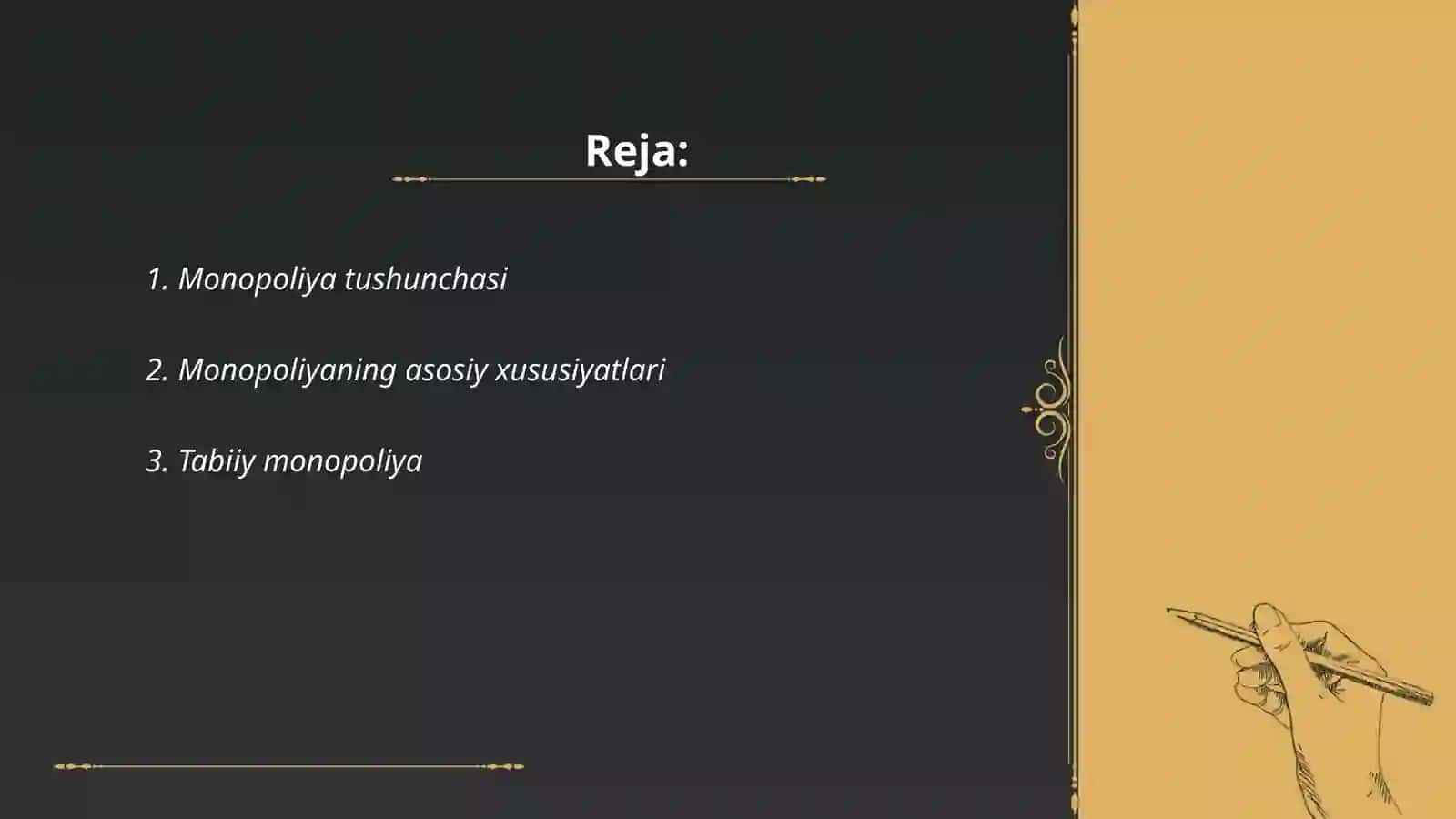 Monopoliya, turlari va xususyatlari 2