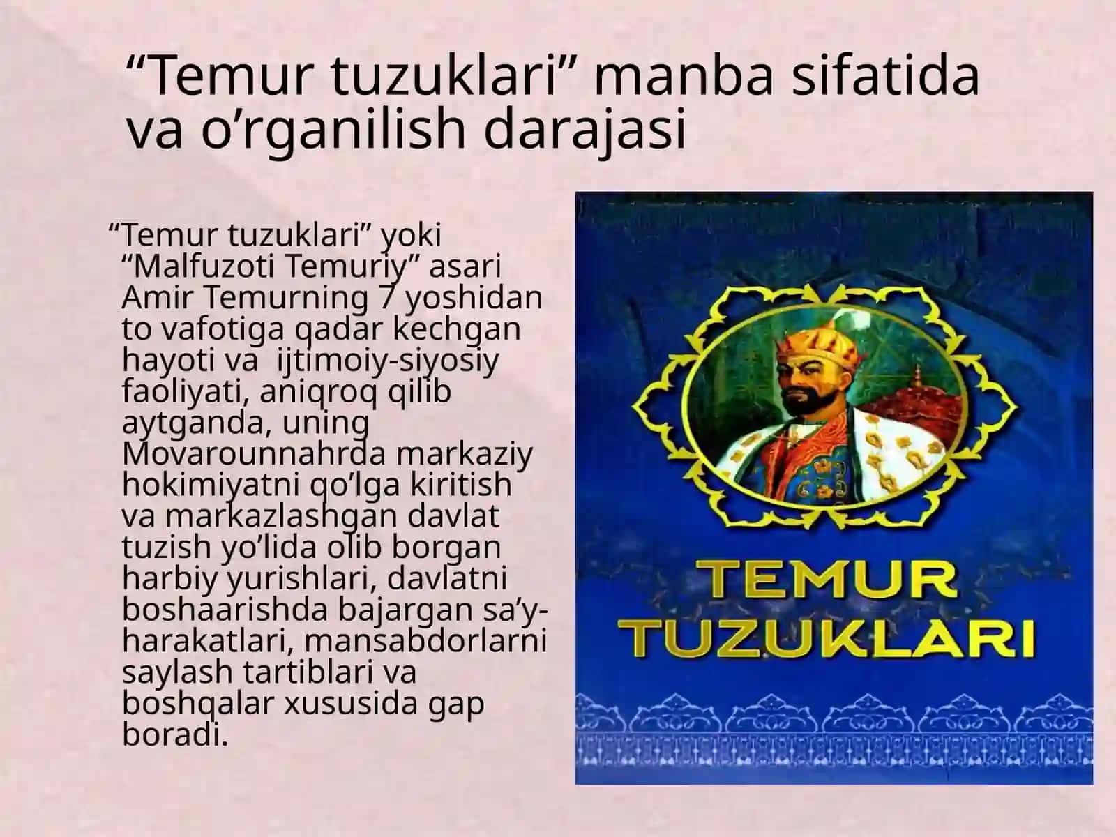 Temur tuzuklari 2