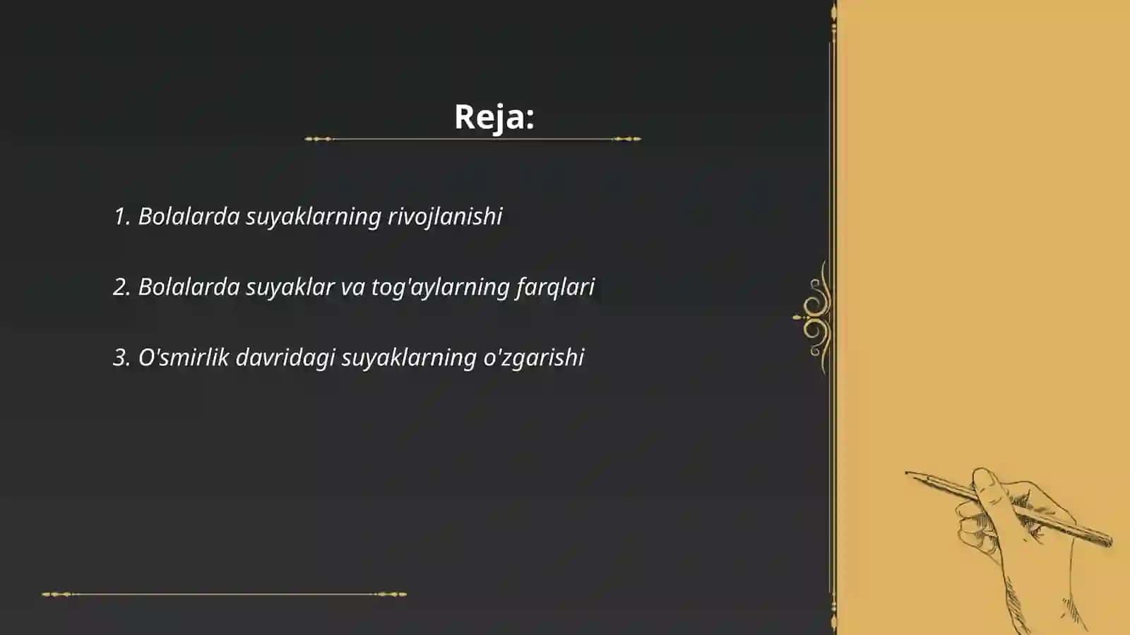 Bolalarda suyak shikaslanishining oʻziga xosligi 2