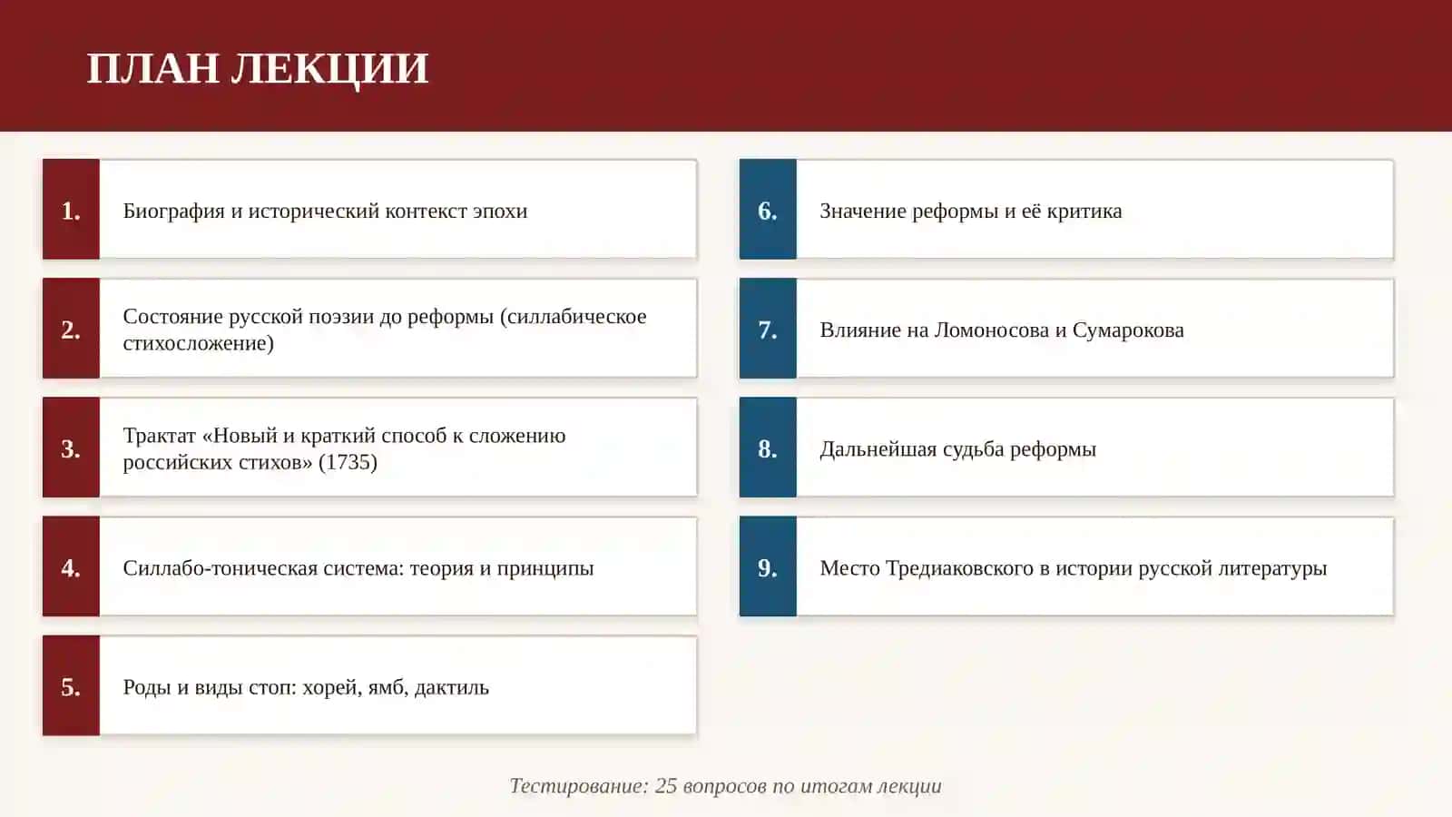 Реформа русского стихосложения 2