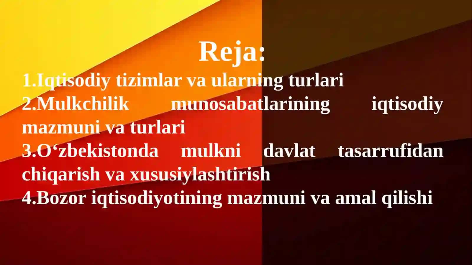 IJTIMOIY-IQTISODIY TIZIMLAR 2
