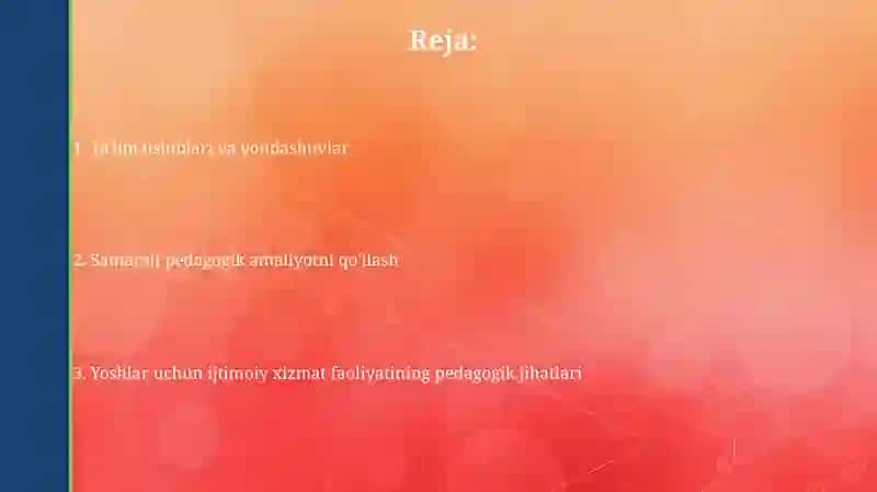 Kelajakdagi istiqbollar 2