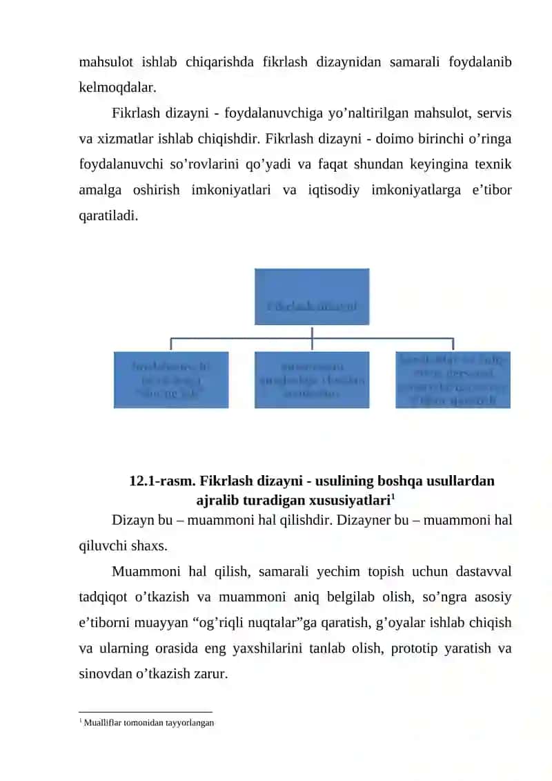 Fikrlash dizayni (“Design thinking”) 2