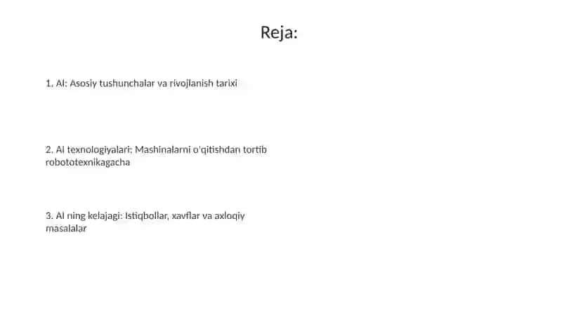 AIning tarixi va rivojlanishi 2