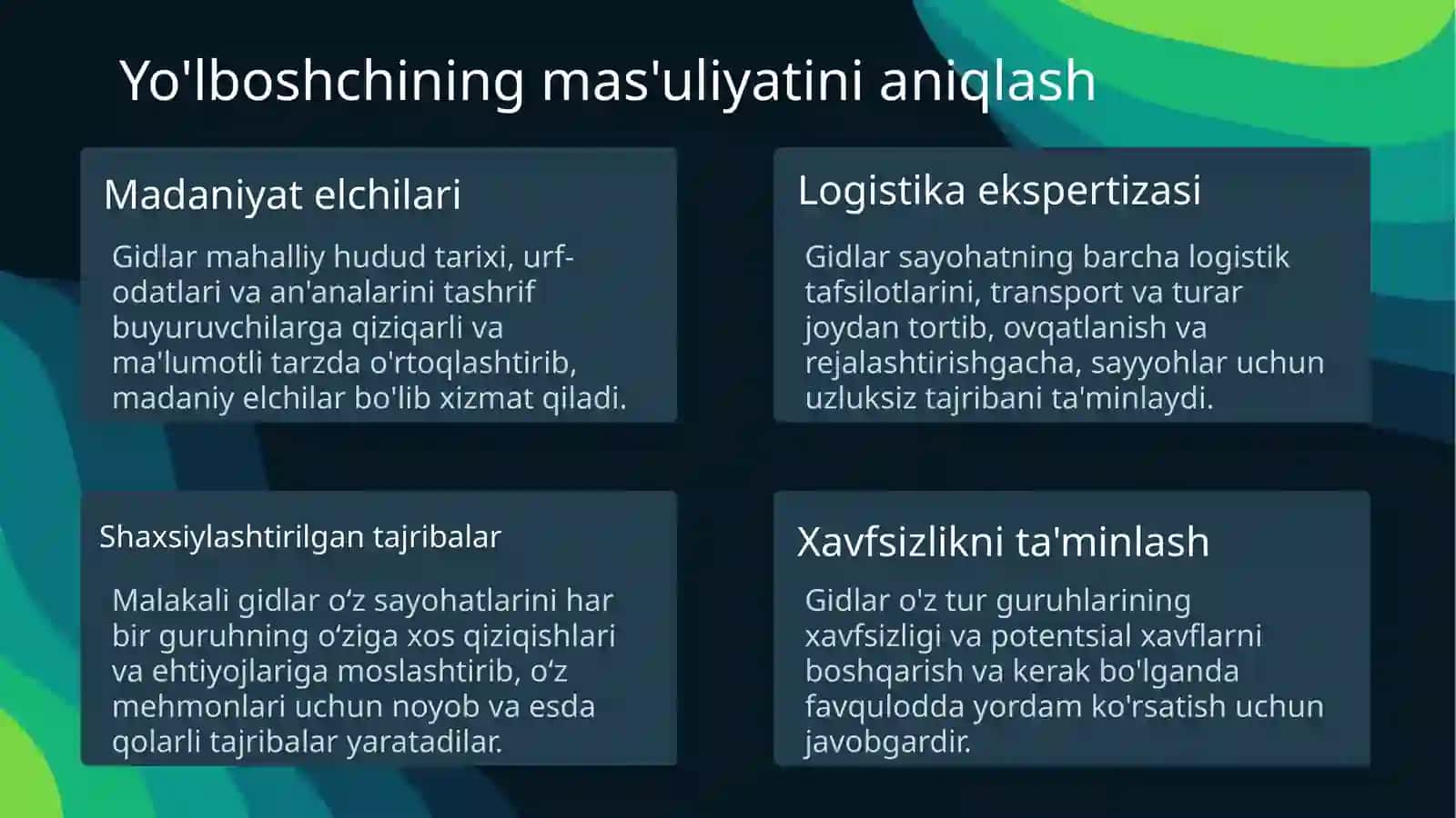 TURIZMDA GIDLARNING ROLI 2