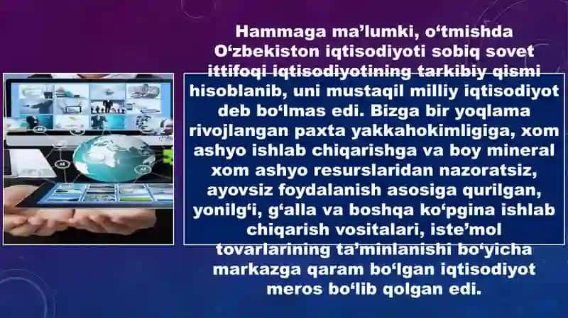Milliy iqtisodiyot va uning makroiqtisodiy òlchamlari 2