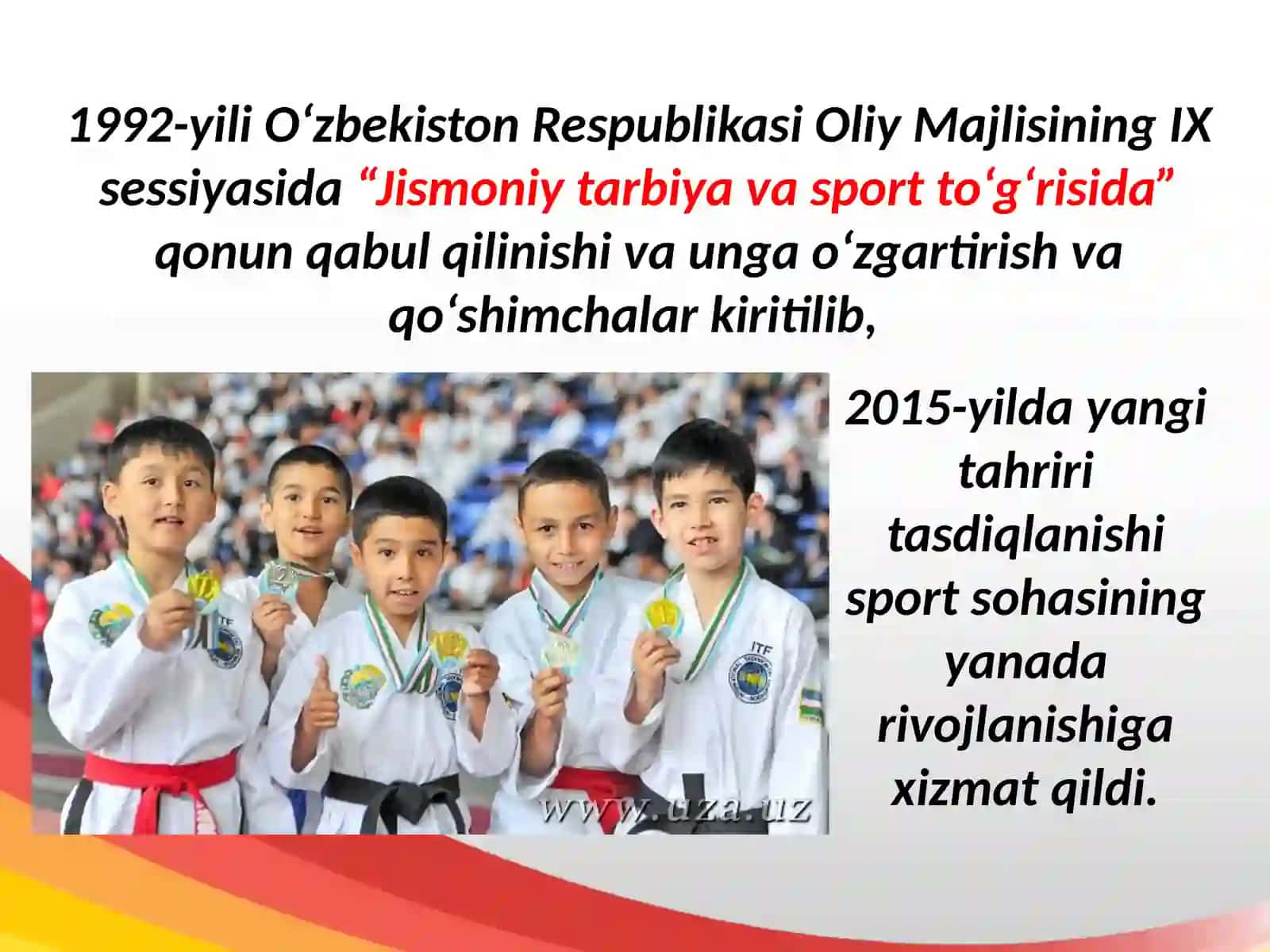 Jismoniy tarbiya va sportning rivojlanishi 2
