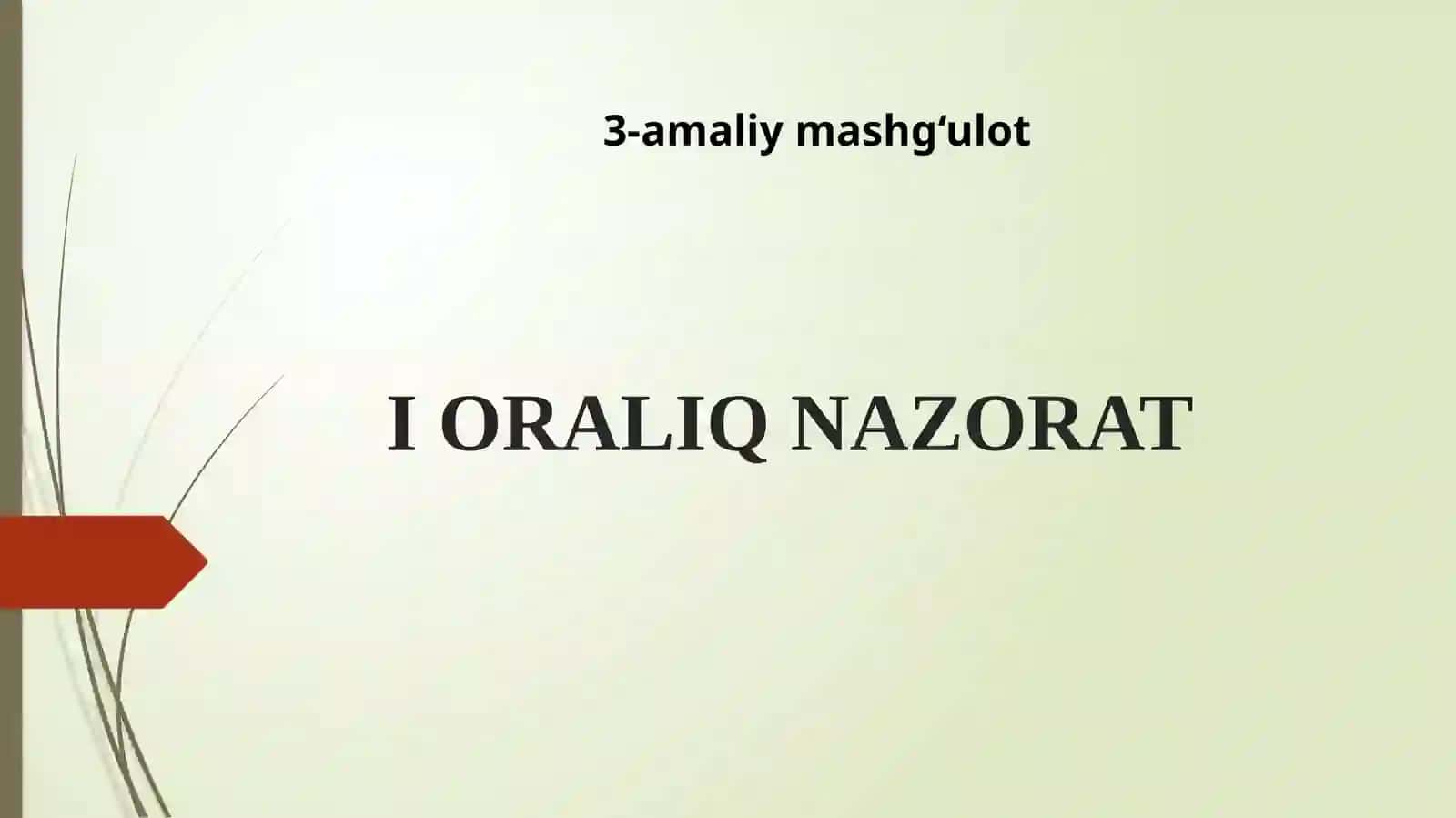 Ayni va Tabiiy Fanlar 2