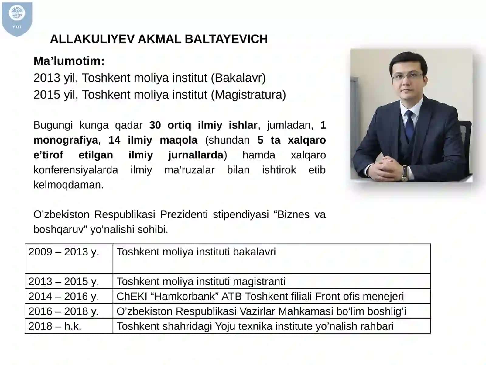 «Moliya» fanining predmeti va vazifalari 2
