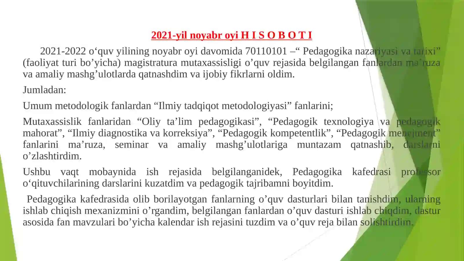 Pedagogika nazariyasi va tarixi 2