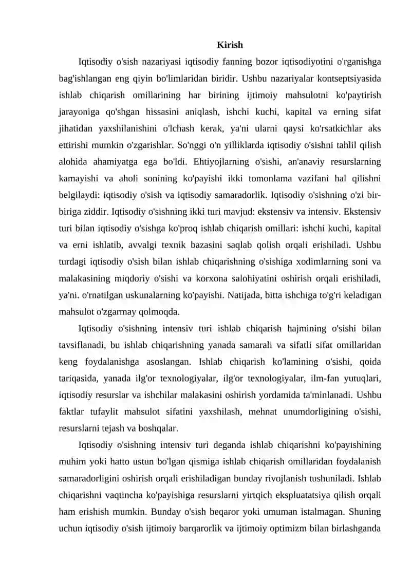 Iqtisodiy O‘qish 2