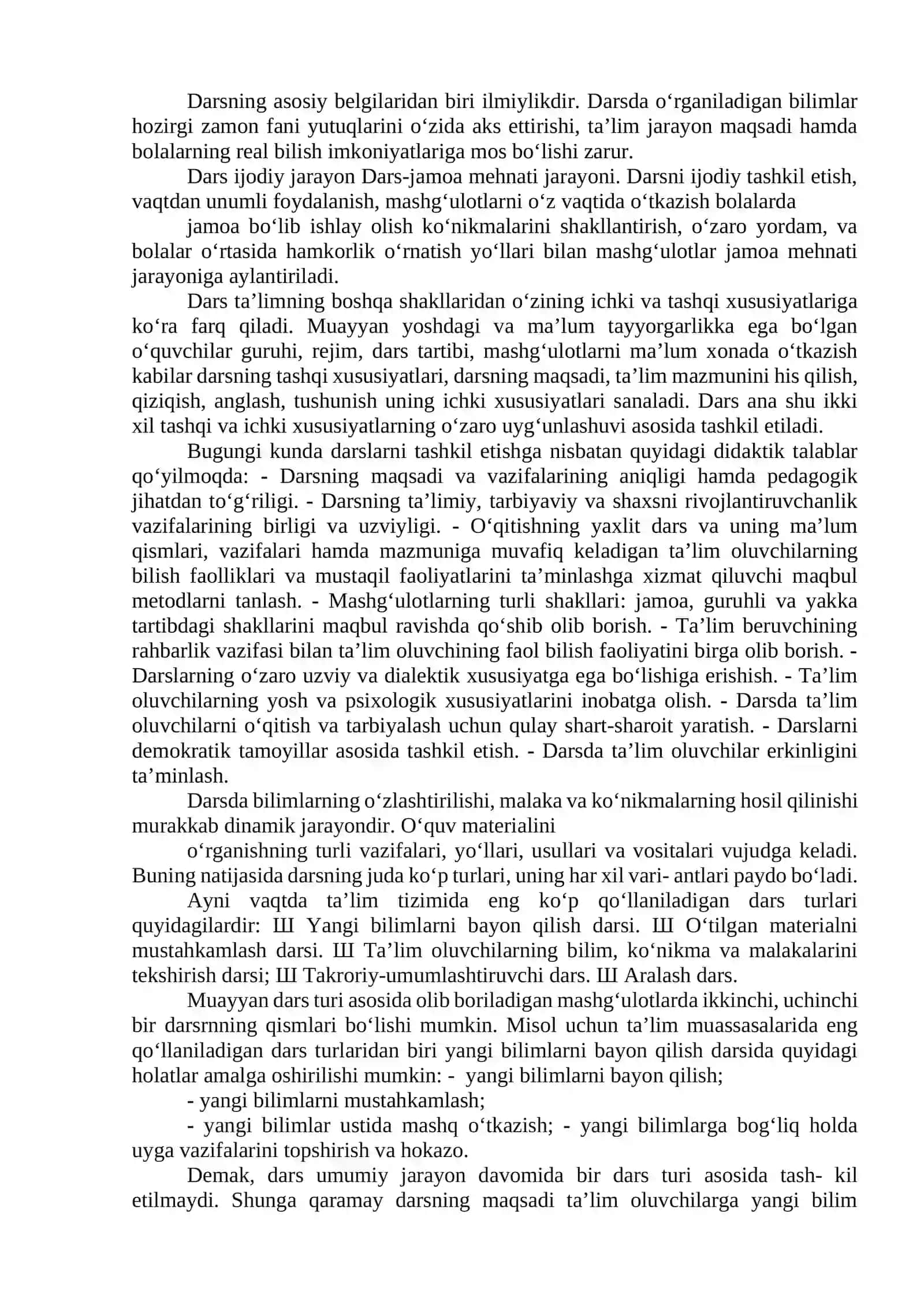 Ta'limning tashkiliy shakllari, metod va vositalari 2