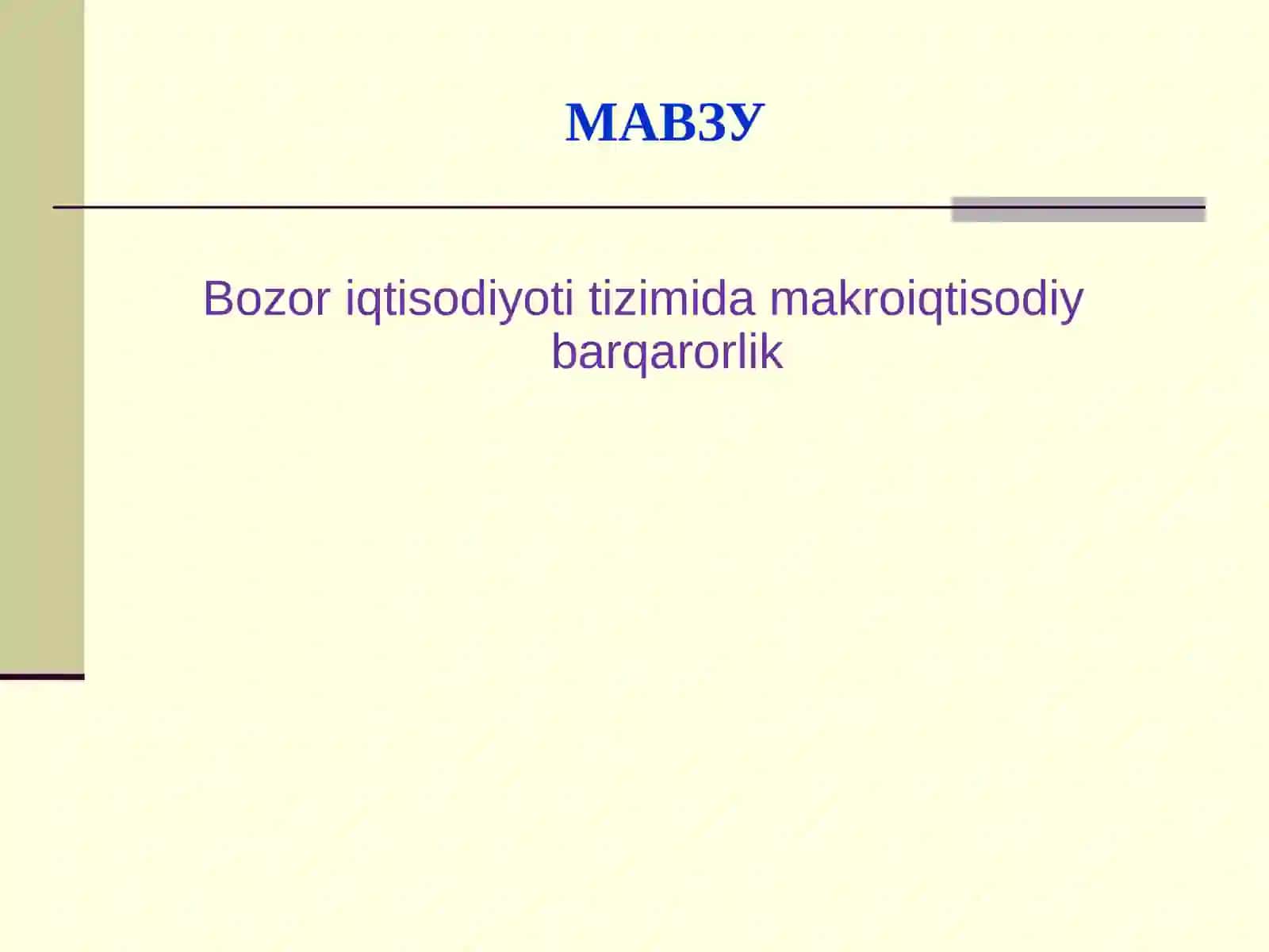 Makroiqtisodiyot 2
