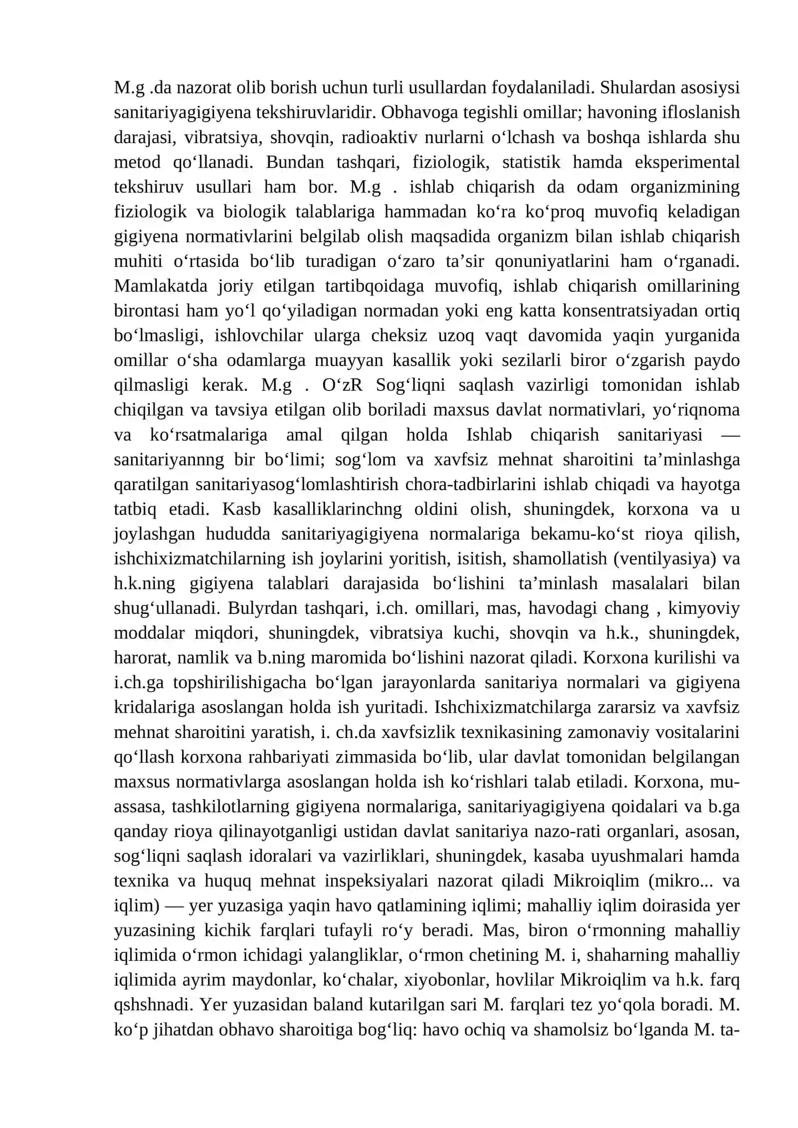 Mehnat gigiyenasi 2