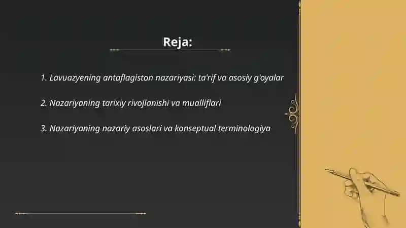 Lavuazyening antaflagiston nazariyasi 2