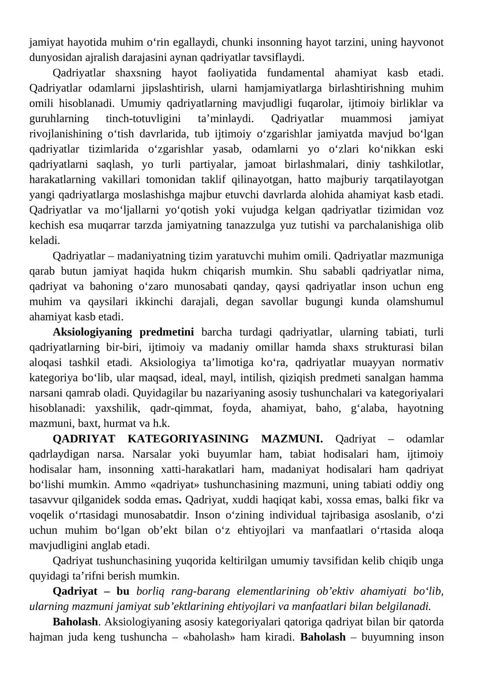 QADRIYATLAR FALSAFASI 2
