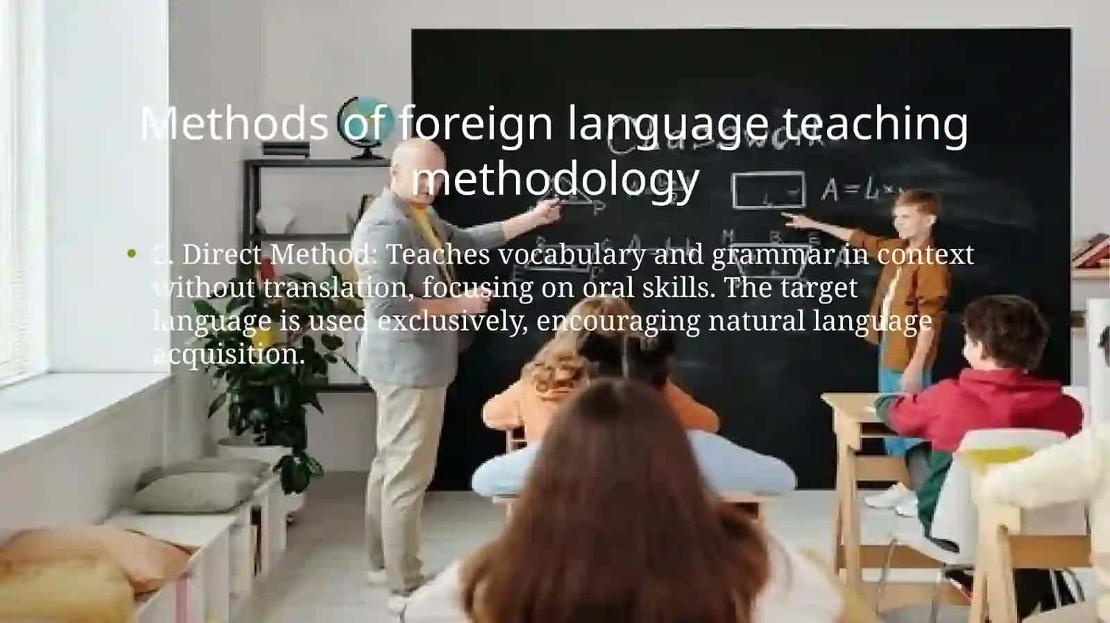 Methods of foreign language teaching methodology 2