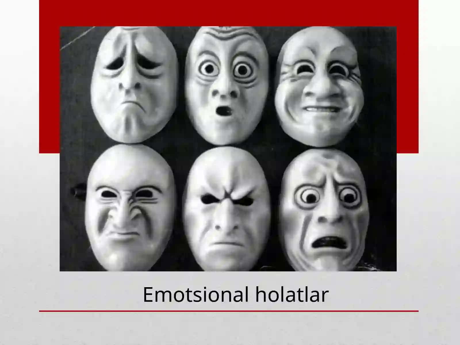 Emotsional holatlar 2
