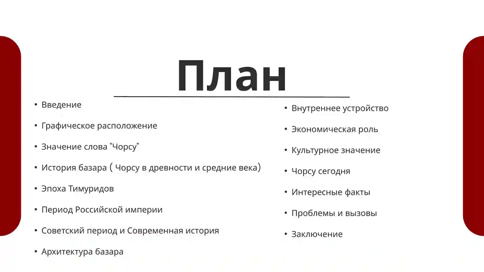 История возникновения базара Чорсу 2