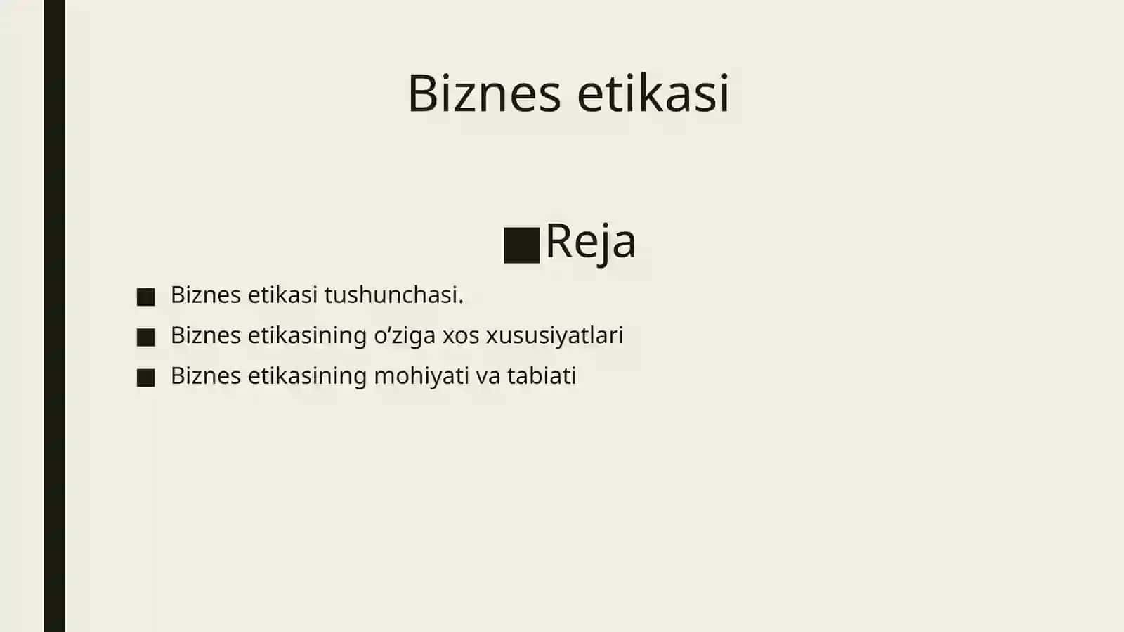 Biznes etikasi 2