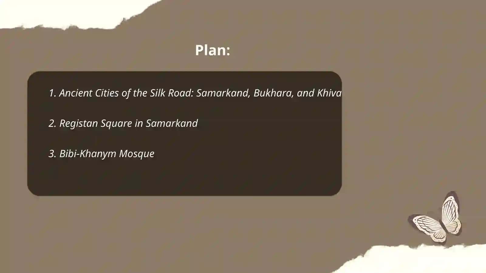 Ancient Cities of the Silk Road in Uzbekistan 2