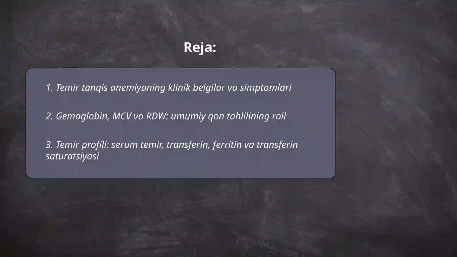 Temir tanqis anemiyani differensial diagnostikasi 2