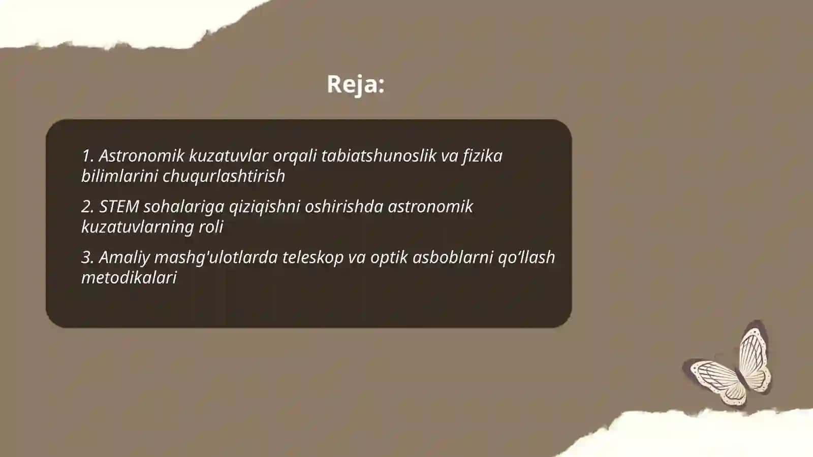 Astronomik kuzatuvlar va ularning ahamiyati 2