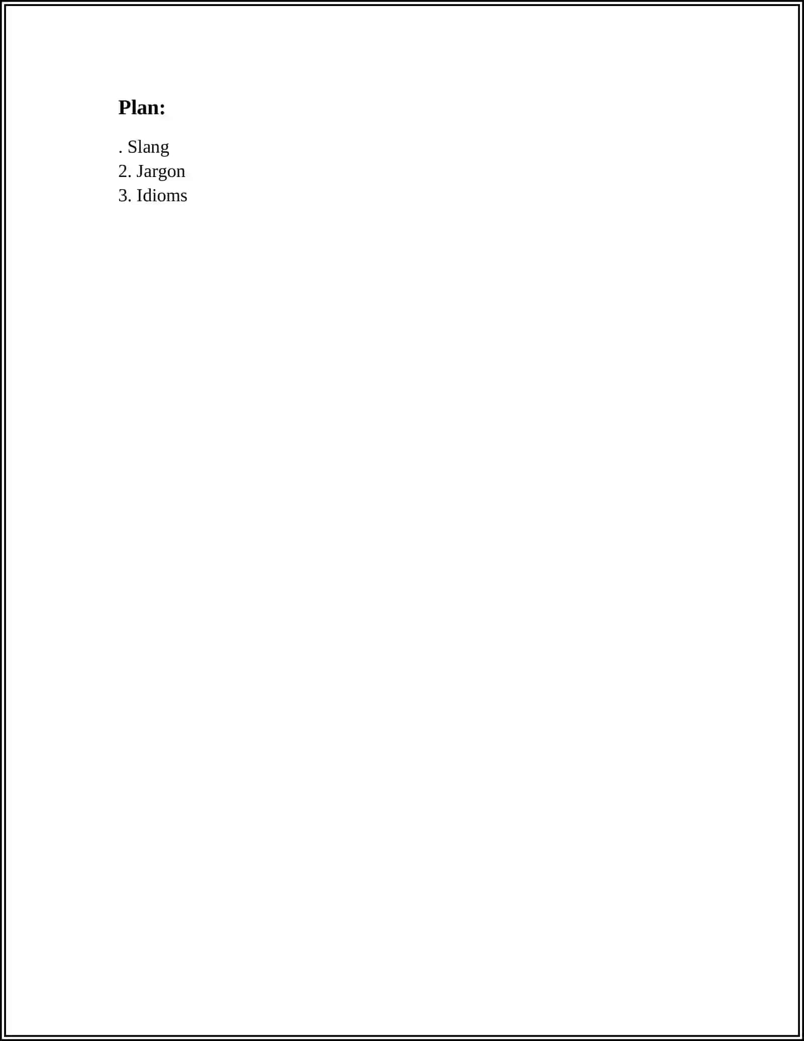 SPECIAL COLLOQUIAL VOCABULARY AND THEIR FEATURES 2