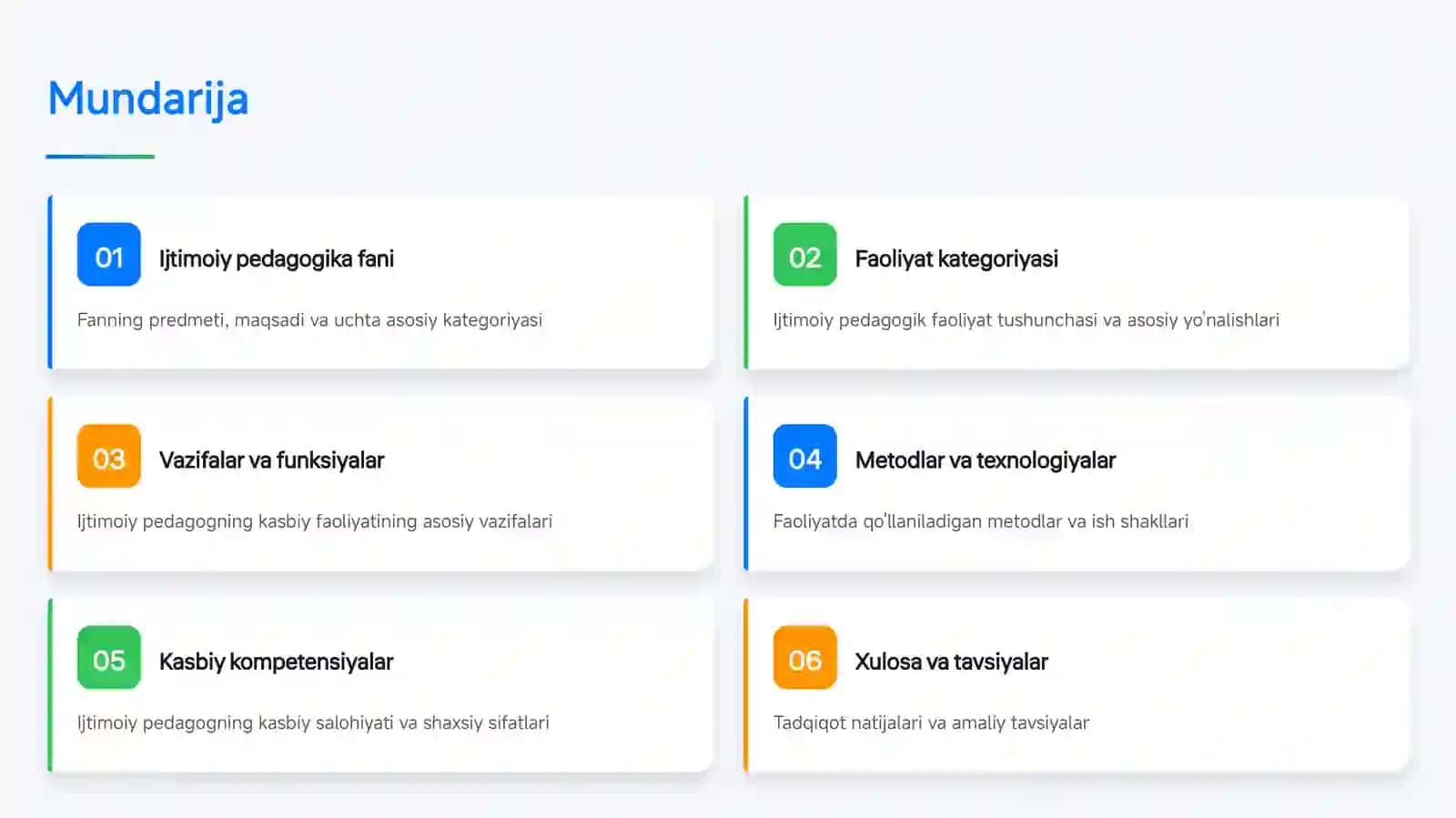 Ijtimoiy pedagog – faoliyat 2