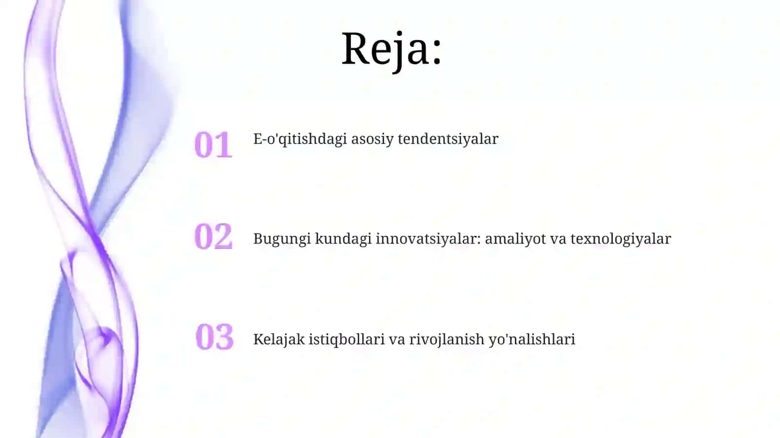 Elektron ta'lim rivojning yetakchi tendasiyalari 2
