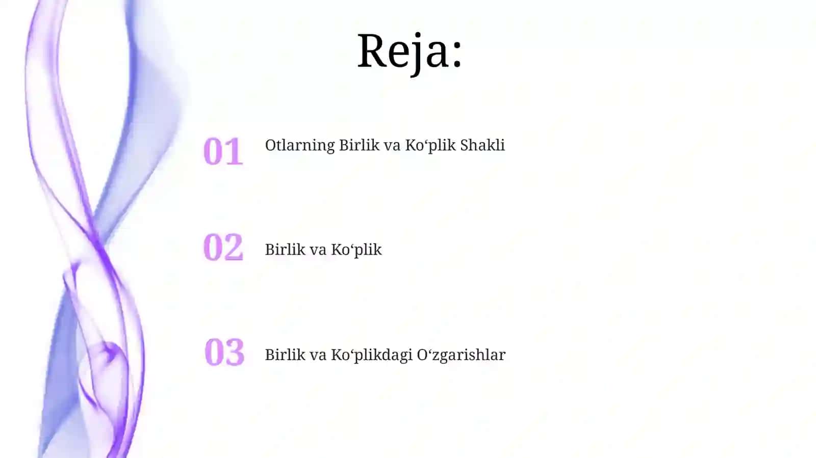 Otlarning Birlik va Ko‘plik Shakli 2