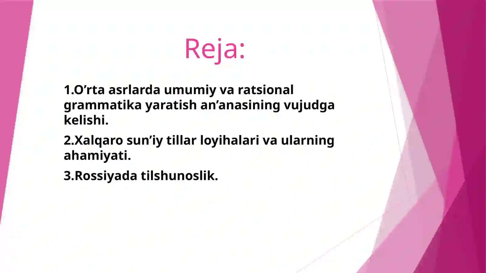 Yevropada uyg'onish davridagi tilshunoslik 2