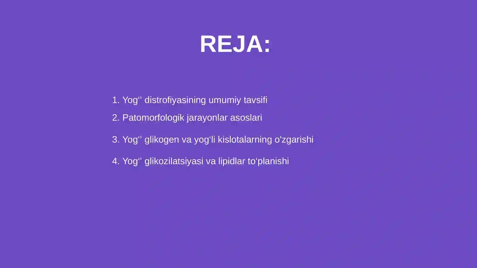 Yogʻ distrofiyasining patomorfologiyasi 2