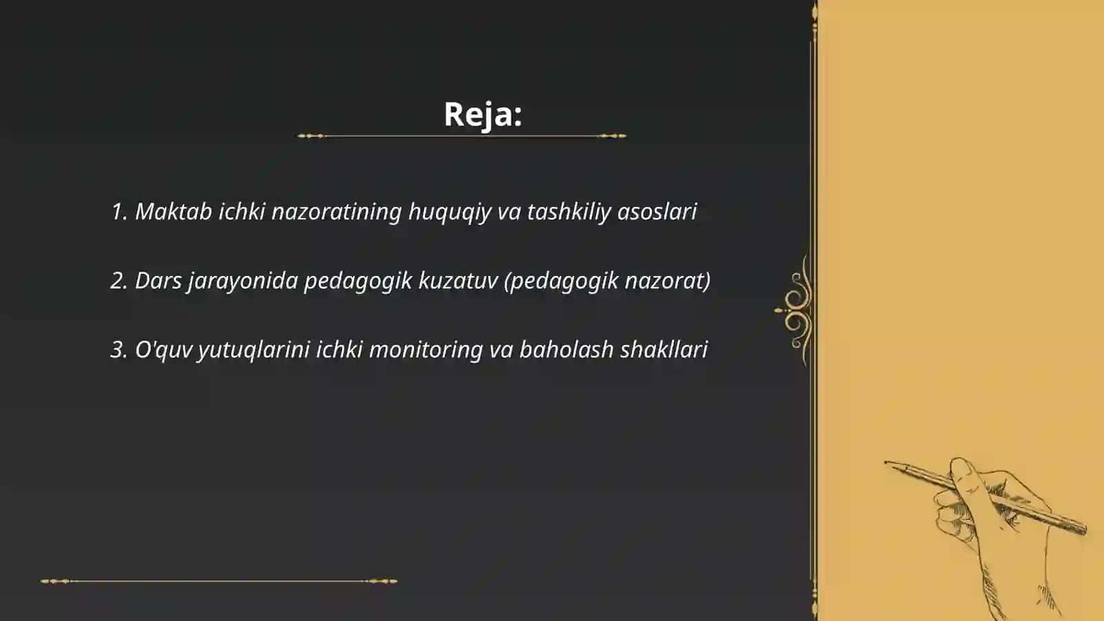 Maktabda ichki nazorat shakllari 2
