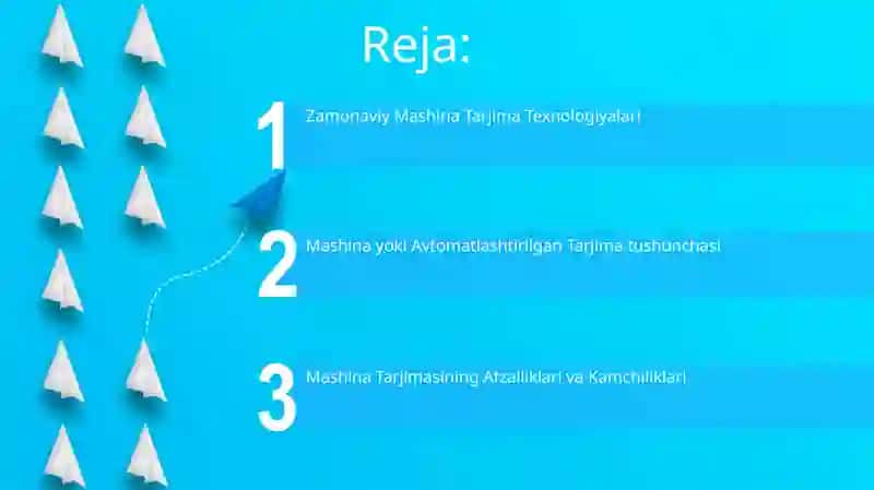 Zamonaviy Mashina Tarjima Texnologiyalari 2
