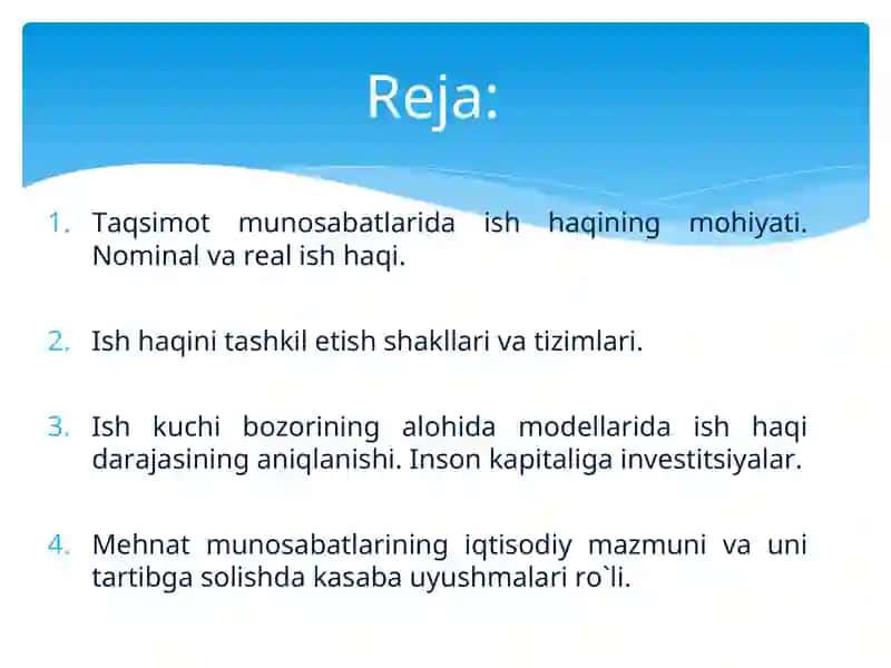 O’zbekistonda davlatning ish haqi siyosati 2
