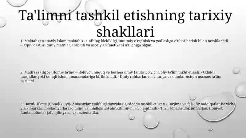 TaʼLimni Tashkil Etish Shakllari Pedagogika Fanidan 2
